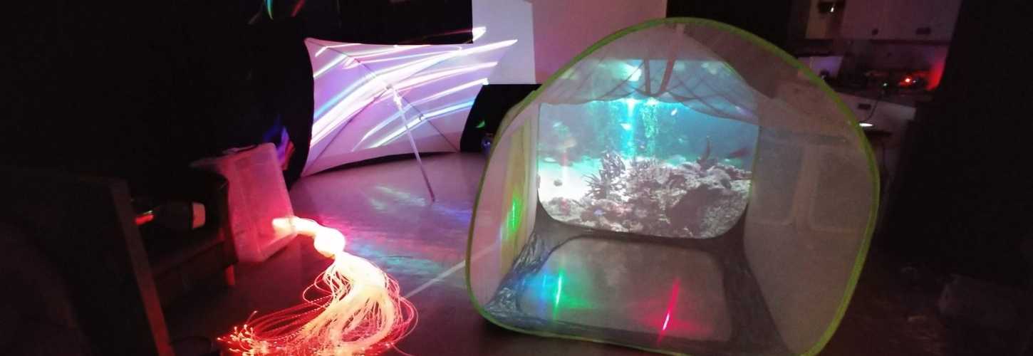 Sensory on a shoestring and portable sensory environment